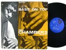 PAUL CHAMBERS Bass On Top LP on Blue Note VG++/NM
