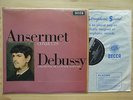 Decca sxl 6167 WBG ED1 stereo Ansermet OSR Debussy La Mer Rhapsody for Clarinet