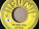 ELVIS PRESLEY 45 Good Rockin' Tonight ORIG. on SUN #210 w/ push marks   HEAR