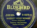 TOMMY McCLENNAN 78 Whiskey Head Woman 1940  Blues 10