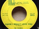 THE TECHNICS northern soul 45 Cause I Really Love You/A Man's Confession   Chex
