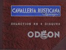 Album 78 Tours CAVALLERIA RUSTICANA Mascagni Micheletti Cernay Mady Arty