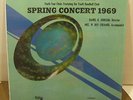 Spring Concert FIRST BAPTIST CHURCH Mooresville NC Phonograph Record Album LP