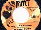 Psychotic '66 Garage Punk THE DAILY FLASH Jack of Diamonds/ Queen Jane on PARROT