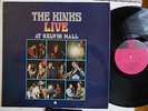 KINKS LIVE AT THE KELVIN HALL ORIGINAL 1967 UK 1st PRESS PYE  LABEL LP