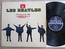 LP THE BEATLES HELP OSX 230 LABEL BLEU 
