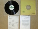 BBC Transcription Disc: Rory Gallagher CN 2758/S (1977) + 2 cue sheets VERY RARE
