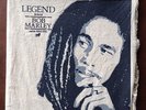 BOB MARLEY - Legend 3-Color Rasta Vinyl LP RARE Hemp Bag Record Sleeve