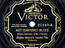 CHARLES JOHNSON PARADISE TEN, Hot-Tempered Blues /Aint The One, Victor 21247,E-