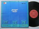 LP New Jazz Trio - Page One - VG++ .  MPS - Manfred Schoof Peter Trunk Cees Cee