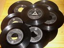 9 STK.  ELVIS   VINYL SINGLE 7
