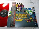 BEATLES YELLOW SUBMARINE JAPAN 1982 LIMITED MONO RED COLOR VINYL with BLACK OBI
