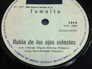 TUMULTO, CHILEAN TOP HARD PROG, RARE WHITE LABEL SINGLE FROM 1977, EX
