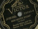 Bennie Moten KC Orch, New Moten Stomp, Bouncin' 'Round Victor 23028 78 rpm