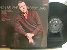 Bobby Bare - This I Believe - RCA Records  LPM-3688 - Rare MONO LP