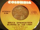 Bruce Springsteen, Blinded By The Light, Columbia # 45805, Stock, M-