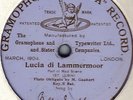 Nellie MELBA - Lucia di Lammermoor: Part of Mad Scene (St Lubin)