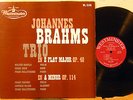 Westminster WL 5146 Brahms Horn Clarinet Trios Barylli, Wlach KWARDA VG++ TO NM