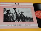 U2 LP GOODNIGHT LIVE IN BOSTON 1983 NM TOP COLLECTORS SVIZZERA PRESS