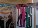 TWO NM RARE 1961 Lp album The Ventures COLORFUL & TWIST PARTY VOL 2 Surf PLAY EX