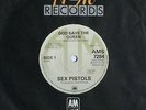 Sex Pistols - God Save The Queen A&M Genuine Original slightly flawed