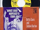 BETTE DAVIS WHAT EVER HAPPENED TO BABY JANE PS 45 rpm LETTER DADDY DEBBIE BURTON
