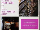 MESSIAEN: La Nativite du Seigneur-M1966LP UK SIMON PRESTON ORG WESTMINSTER ABBEY