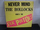 SEX PISTOLS NEVER MIND THE BOLLOCKS LP RARE 1977 1ST PRESS UK BLANK BACK SLEEVE