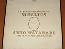 THE 7 SYMPHONIES OF SIBELIUS AKEO WATANABE EPIC BSC 157 STEREO NM TOP