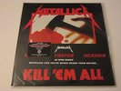 METALLICA Kill 'Em All DOUBLE LP 180 GRAM VINYL rare SEALED