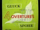 ABENDROTH & GOERLICH gluck & spohr overtures LP VG+ URLP 7028 Urania 1951 USA