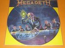 MEGADETH - Rust In Peace RARE PICTURE LP SIGNED METALLICA SLAYER IRON MAIDEN