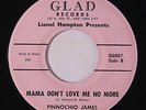 PINNOCHIO JAMES: Mama Don't Love Me No More / Everybody's Somebody's Fool 45 ra