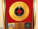 Elvis Presley, Kiss Me Quick, Gold Record, goldene Schallplatte, platin, Award