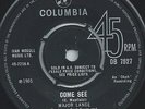 MAJOR LANCE - COME SEE - YOU BELONG TO ME MY LOVE