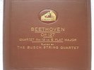 HMV 271,78rpm x5 ,Beethoven OP.127,BUSCH STRING QUARTET,Nr 12 in E Flat Major