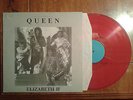 QUEEN Elizabeth II live LP 1984 RARE red colored vinyl not TMOQ