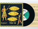 RARE-PEGGY SEEGER-COME ALONG JOHN-UK TOPIC EP + PS + INSERT