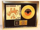 Led Zeppelin, Immigrant Song, mit Cover, Gold Record, goldene Schallplatte Award