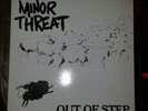 MINOR THREAT lp Out Of Step FIRST PRESS ,black cover original mix Dischord no 10