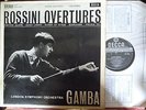 Decca SXL 2266 2nd Ed Rossini Overtures. Gamba.