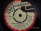 CLAUDETTE THOMAS ROSES ARE RED MY LOVE /YVONNE HARRISON NEAR TO YOU CALTONE 1968