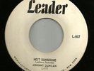 ROCKABILLY POPCORN - JOHNNY DUNCAN - HOT SUNSHINE -HEAR BOTH--1960 PROMO LEADER