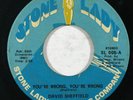 70s Soul 45 DAVID SHEFFIELD You're Wrong / What's Done In The Dark on Stone Lady