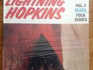 LIGHTNING HOPKINS VOL.3 TIME RECORDS Blues/Folk Series-12