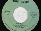 Modern Soul 45 COAST TO COAST Paula Marie/I Want You Dear on Multi-Sound