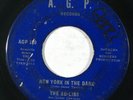 Northern Soul 45 AD-LIBS New York In The Dark/Human on AGP
