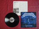 Metallica - NM WAX Ride the Lightning Japan LP Megadeth Saxon Iron Maden Accept