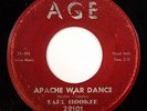 HEAR Earl Hooker 45 Apache War Dance/This Little AGE 29101 soul tittyshaker R&B