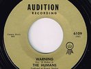The Humans-Warning/Take a Taxi-Psych-1966 Garage 45 on Audition 6109-Listen